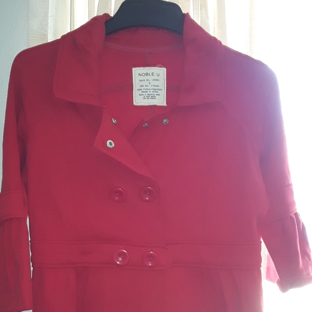 🌹NOBLE U WOMEN'S RED JACKET🌹